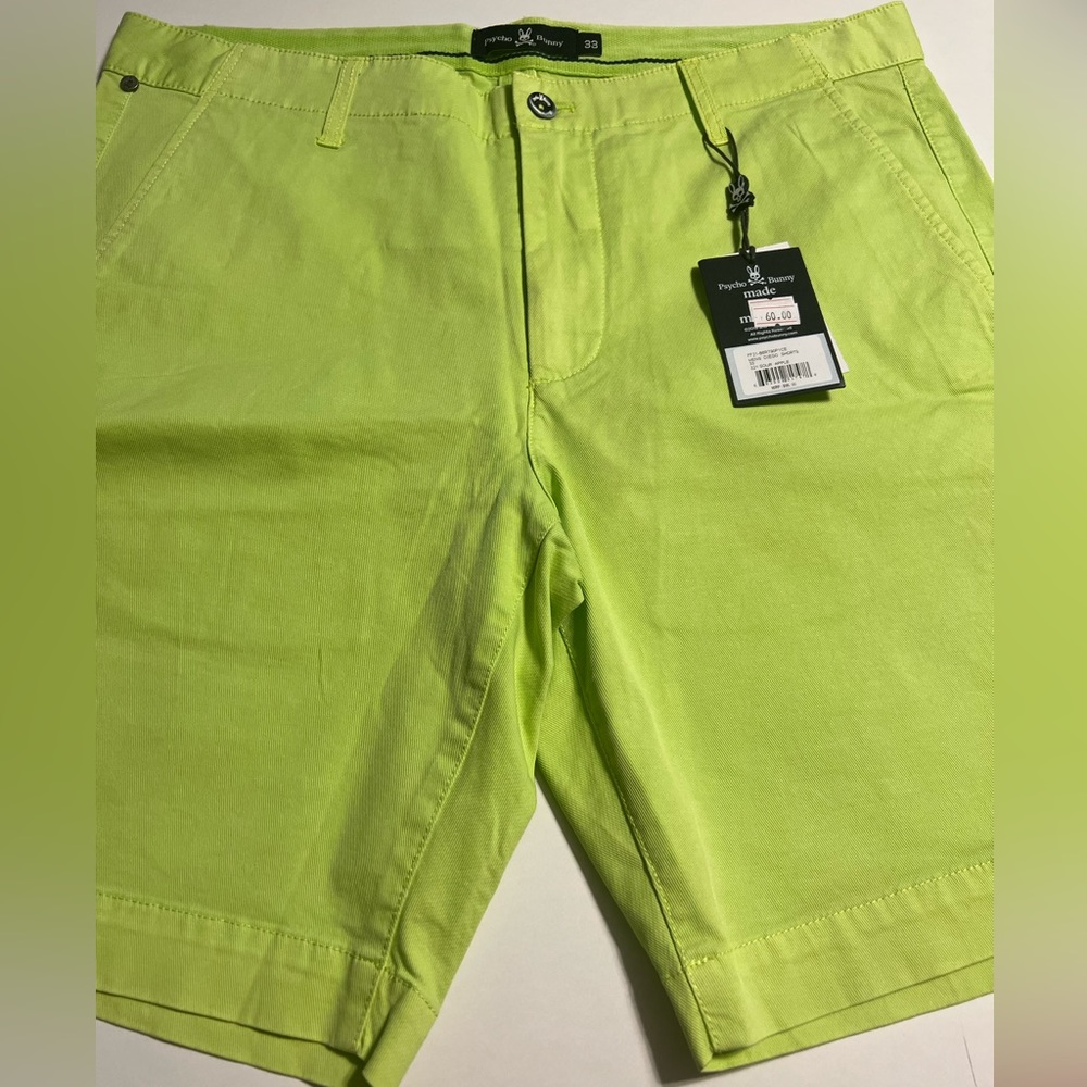 Mens psycho bunny shorts size 33